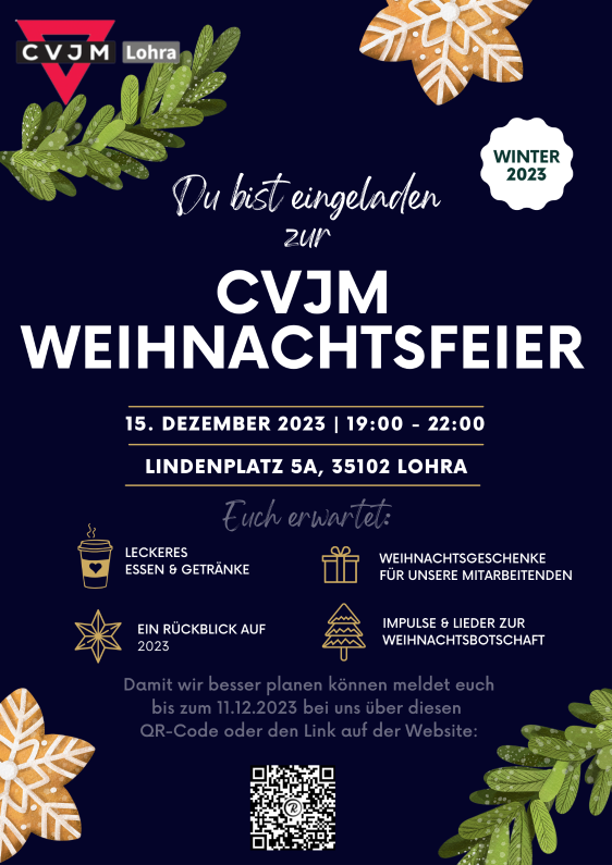 Wenn ihr auf den Flyer klickt werdet ihr direkt zur Anmeldeplattform Churchtools weiter geleitet.